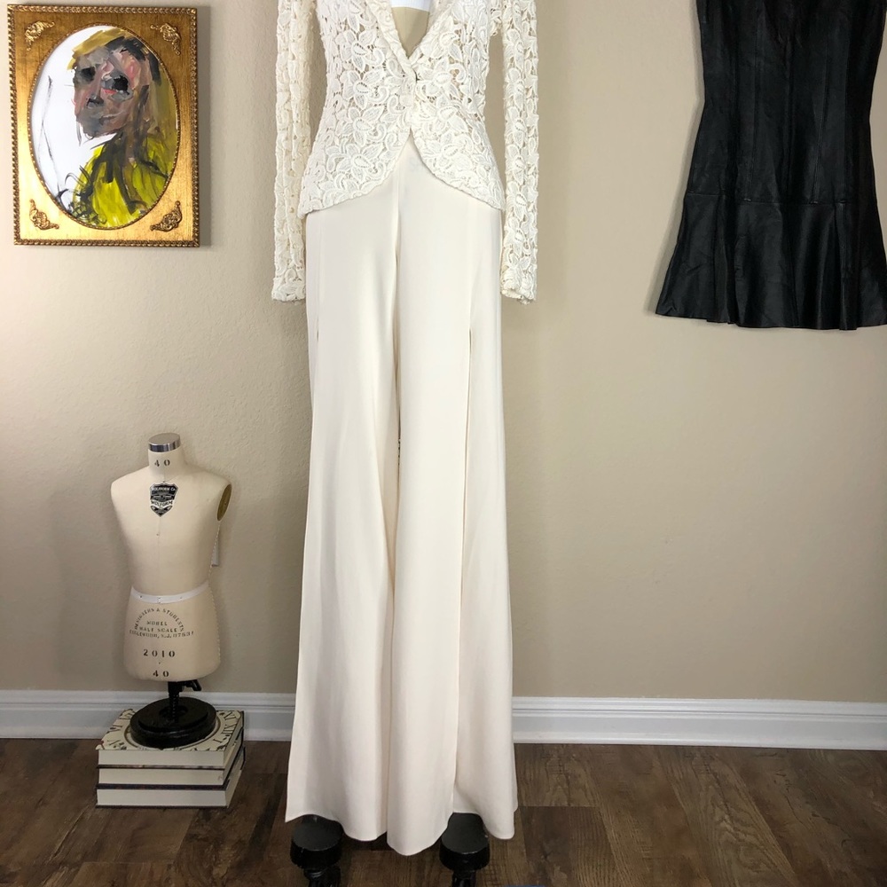 Haute Hippie Harlet Wide-Leg Slit Pants REVOLVE - Picture 4 of 8
